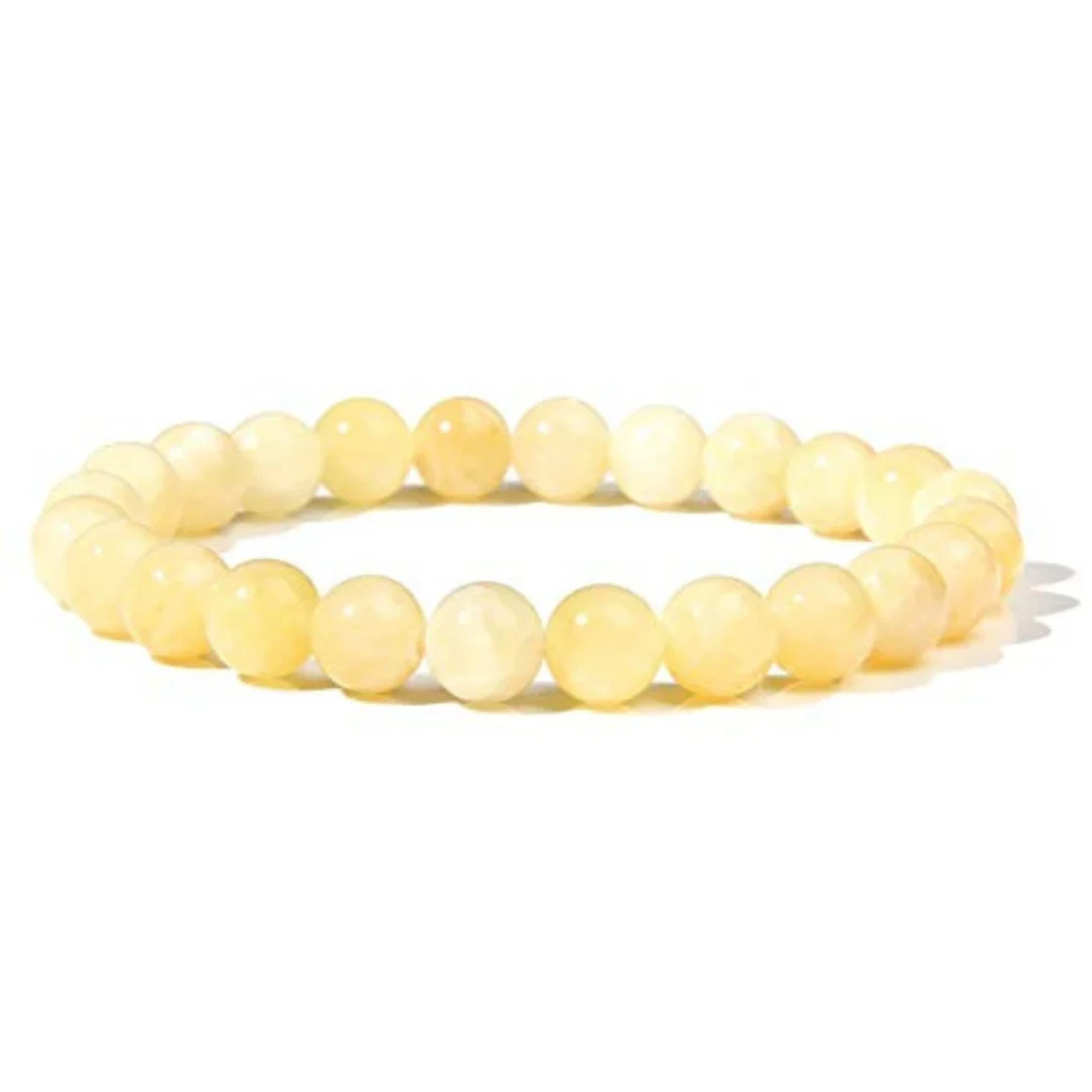Natural Yellow Calsite Bracelet