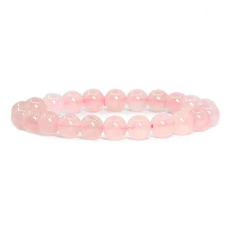 Natural Rose Quartz Bracelet