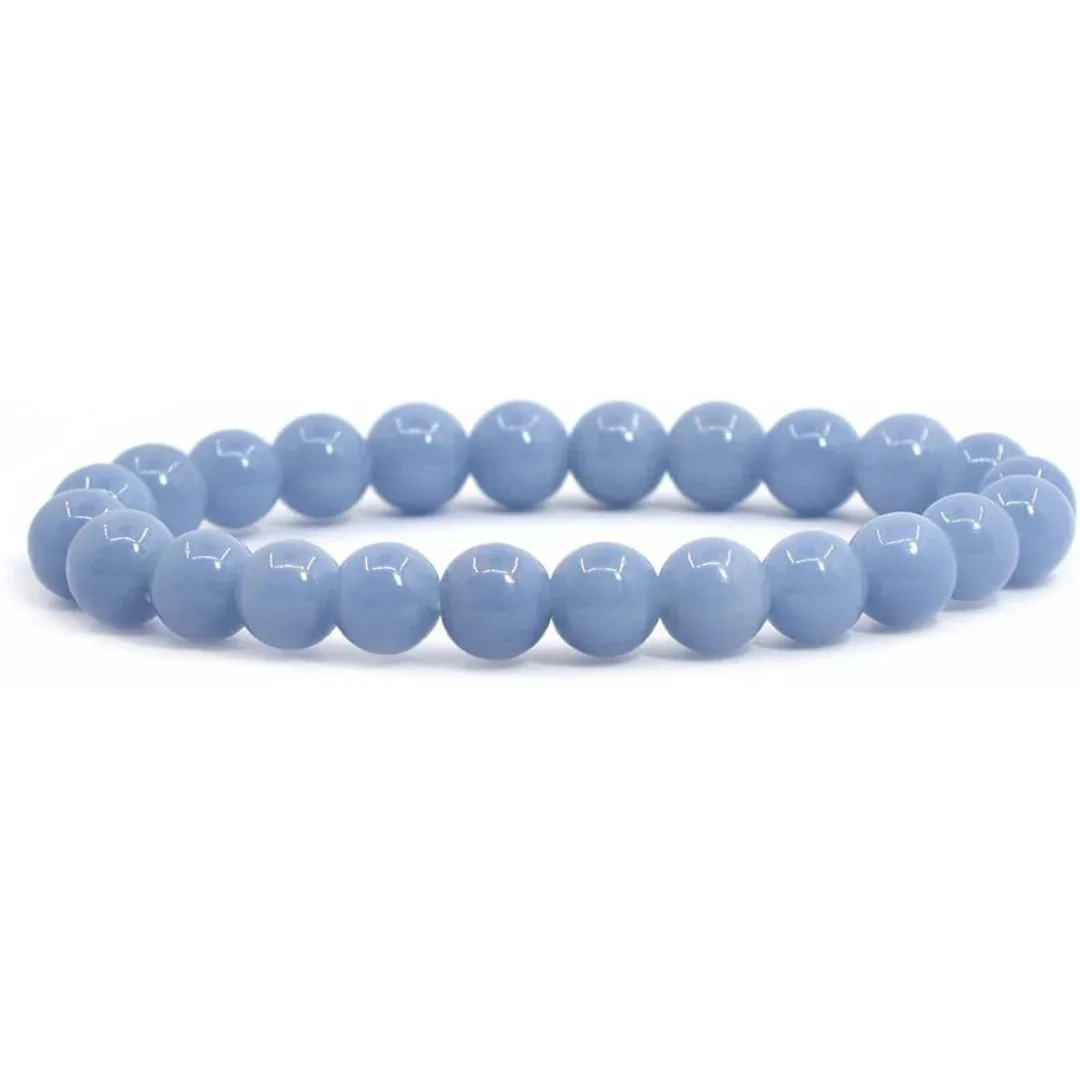 Natural Angelite Bracelet