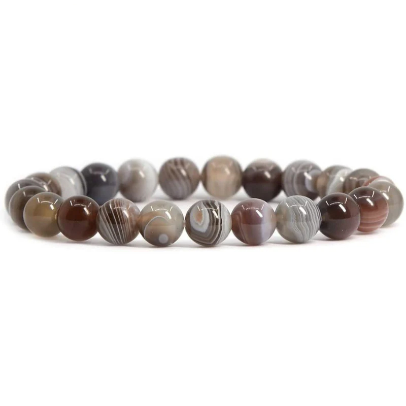 Natural Botswana Agate Bracelet