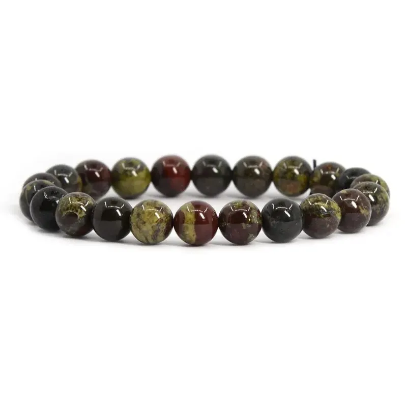 Natural Dragon Bloodstone Bracelet