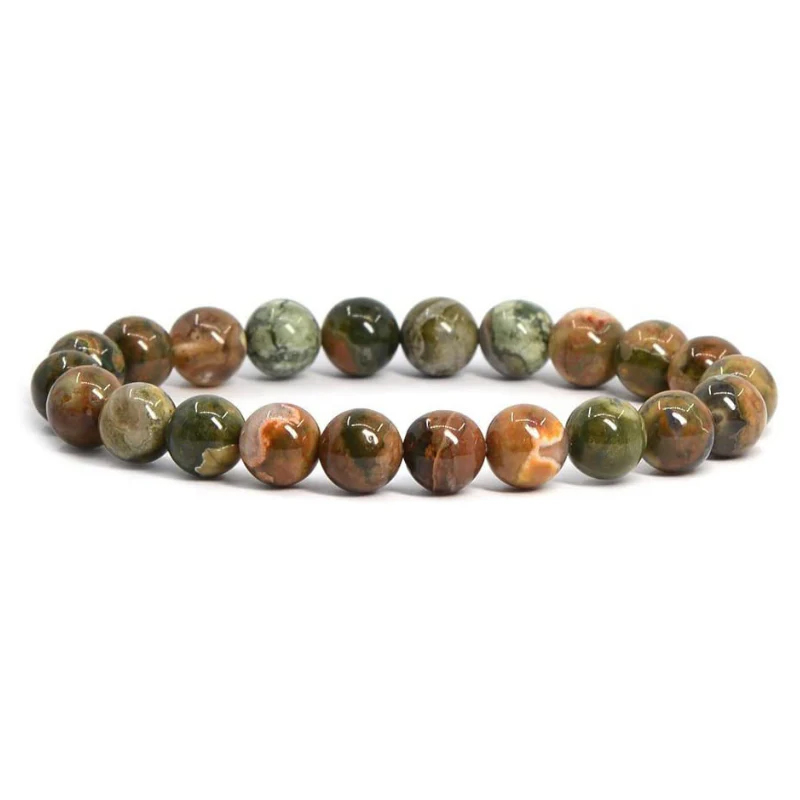 Natural Rhyolite Jasper Bracelet
