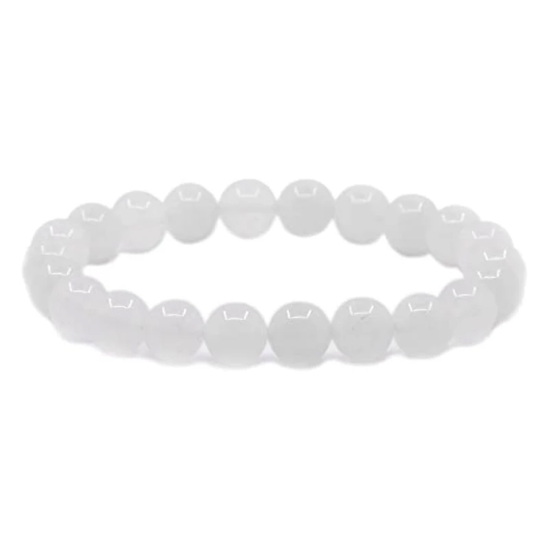 White Quartz Agate Bracelet